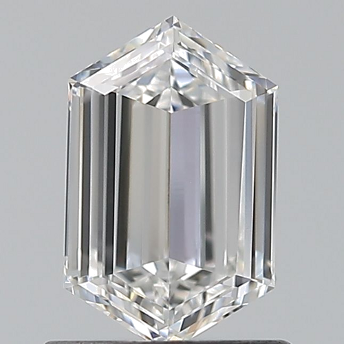 0.7 carat F-VVS1 Natūralus Hexagonal Deimantas (1)