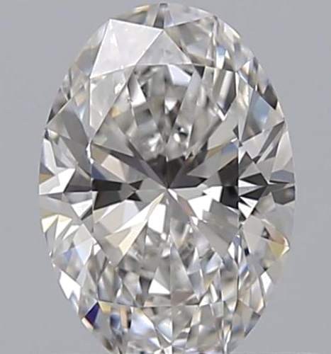 0.72 carat E-VS2 Natūralus Oval Deimantas (1)