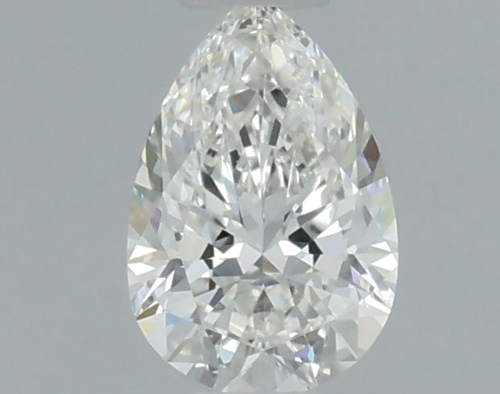 0.32 carat G-VS2 Natūralus Pear Deimantas (1)