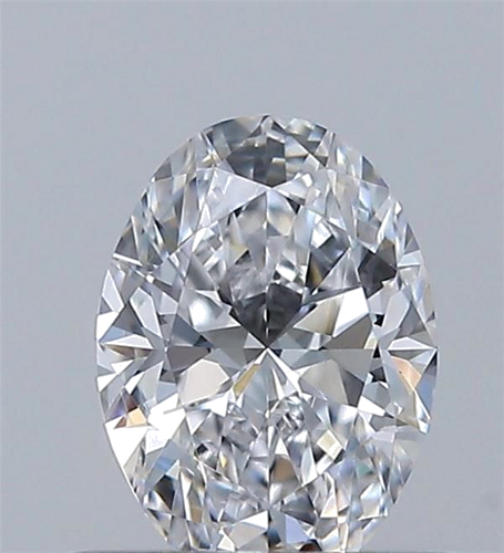 0.5 carat D-VVS1 Natūralus Oval Deimantas (1)