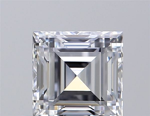 0.42 carat D-IF Natūralus Square Radiant Deimantas (1)
