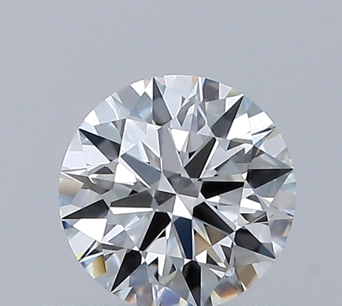 0.4 carat F-VVS2 Excellent cut Natūralus Round Deimantas (1)