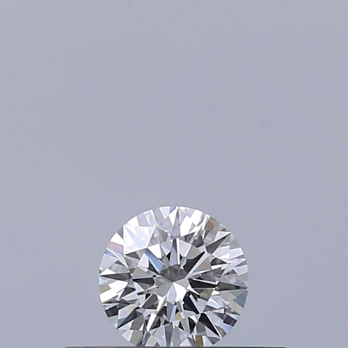 0.19 carat D-IF Excellent cut Natūralus Round Deimantas (1)