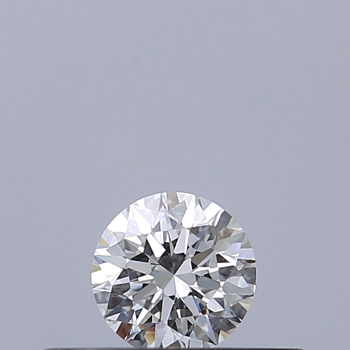 0.19 carat E-VVS2 Excellent cut Natūralus Round Deimantas (1)