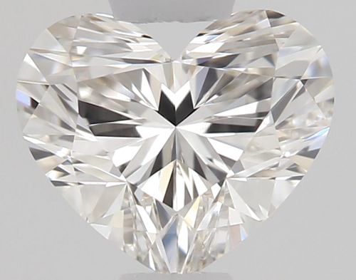 0.52 carat H-VS1 Natūralus Heart Deimantas (1)