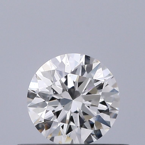 0.41 carat F-SI1 Excellent cut Natūralus Round Deimantas (1)