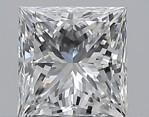 0.36 carat F-VVS2 Natūralus Princess Deimantas (1)