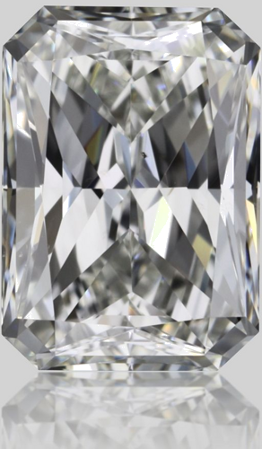 0.7 carat I-VS2 Natūralus Radiant Deimantas (1)