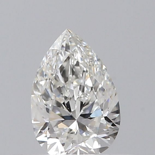 0.31 carat G-VVS2 Natūralus Pear Deimantas (1)