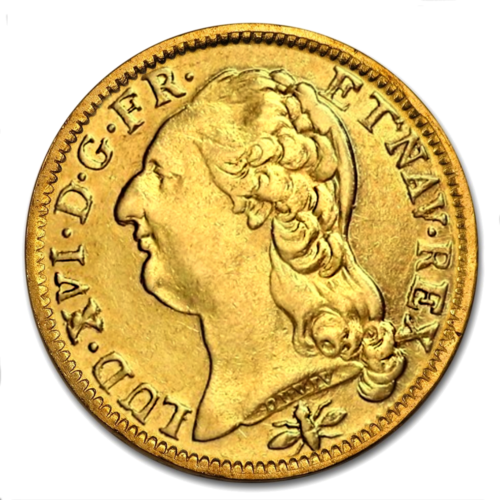 1 Louis d'Or Louis XVI (1785-1791) Kingdom of France Gold coin (1)
