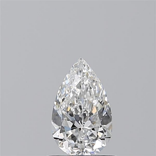 0.7 carat E-VS2 Natūralus Pear Deimantas (1)
