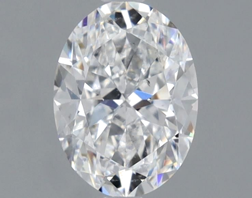 1.01 carat D-SI2 Natūralus Oval Deimantas (1)
