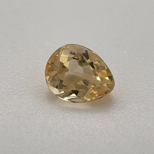 0.655 carat YELLOW Pear Topaz (1)