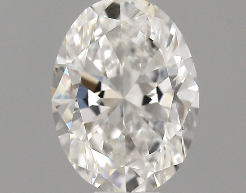 0.4 carat F-VVS2 Natūralus Oval Deimantas (1)