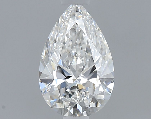0.5 carat E-SI1 Natūralus Pear Deimantas (1)