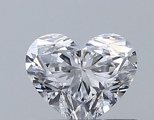 0.5 carat D-IF Natūralus Heart Deimantas (1)