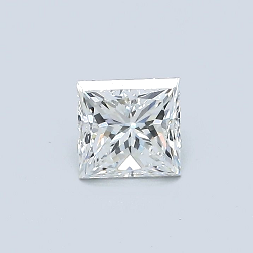 0.52 carat F-VVS2 Natūralus Princess Deimantas (1)