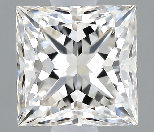 0.44 carat H-IF Natūralus Princess Deimantas (1)