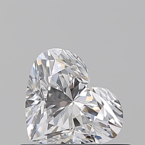 0.5 carat D-VS2 Natūralus Heart Deimantas (1)