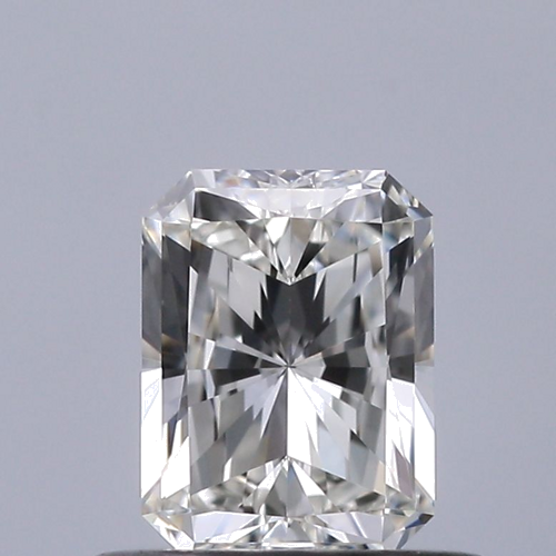 0.5 carat H-VVS2 Natūralus Radiant Deimantas (1)