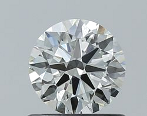 0.66 carat I-VS1 Excellent cut Natūralus Round Deimantas (1)