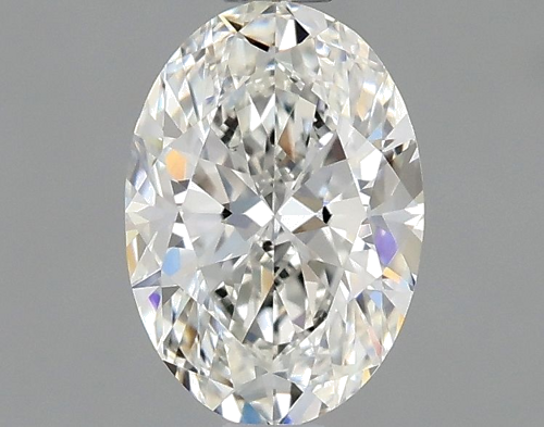 0.9 carat G-VVS2 Natūralus Oval Deimantas (1)