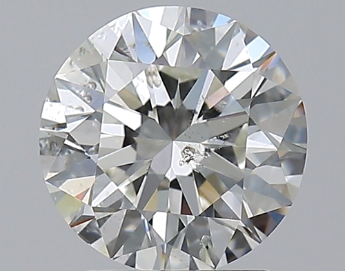 2.01 carat I-SI2 Excellent cut Natūralus Round Deimantas (1)