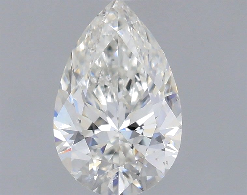 0.5 carat G-SI2 Natūralus Pear Deimantas (1)