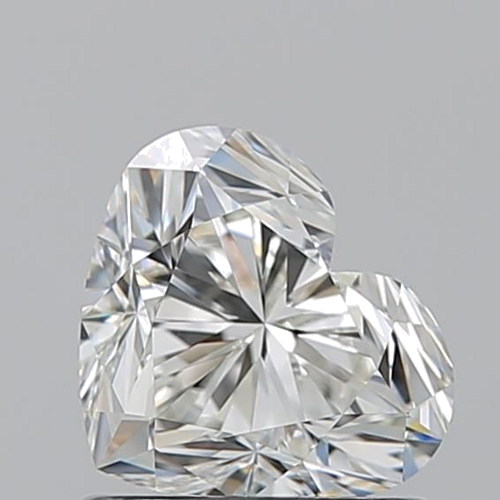 1.02 carat I-VVS1 Natūralus Heart Deimantas (1)