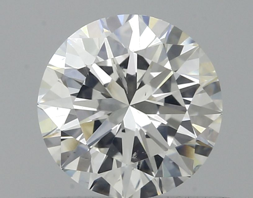 0.6 carat F-SI2 Excellent cut Natūralus Round Deimantas (1)