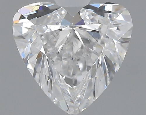 0.6 carat D-VS2 Natūralus Heart Deimantas (1)