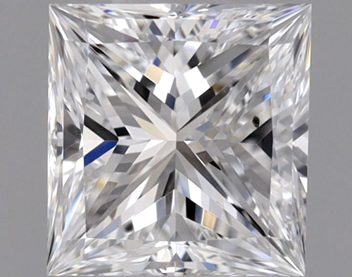 0.5 carat D-VS2 Natūralus Princess Deimantas (1)