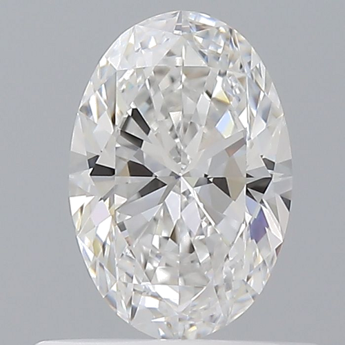 0.57 carat E-VVS1 Natūralus Oval Deimantas (1)