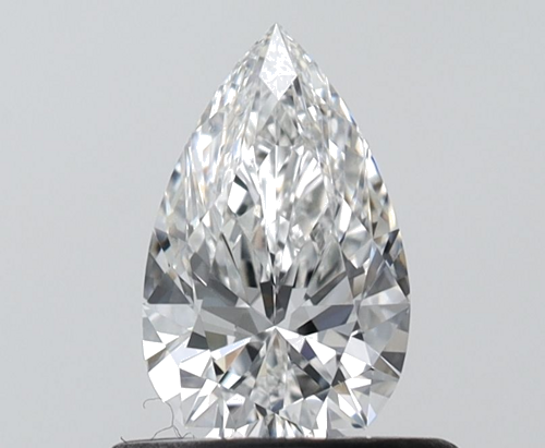0.51 carat F-VS1 Natūralus Pear Deimantas (1)
