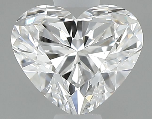 0.53 carat D-SI1 Natūralus Heart Deimantas (1)