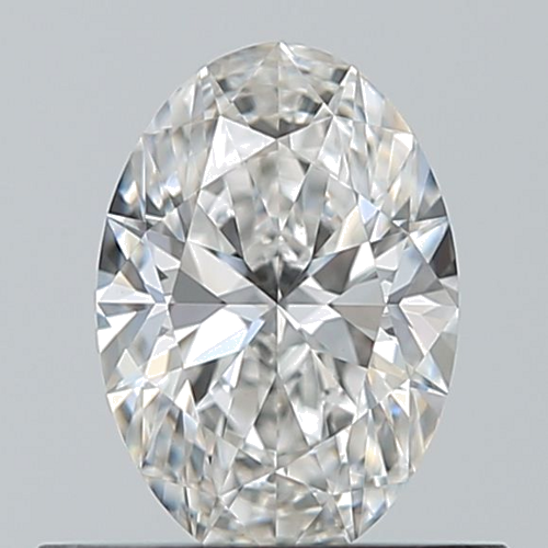 0.51 carat F-VS2 Natūralus Oval Deimantas (1)