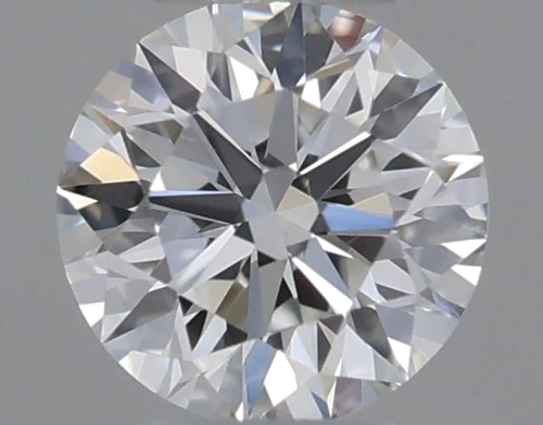 0.19 carat F-IF Excellent cut Natūralus Round Deimantas (1)