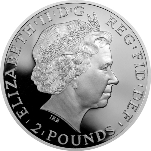 1 oz Lielbritānijas sudraba monēta - Britānija 2011 (2)