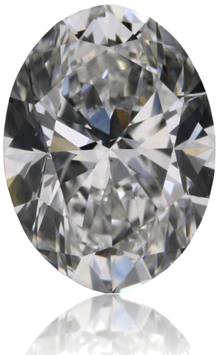 0.51 carat F-VS2 Natūralus Oval Deimantas (1)