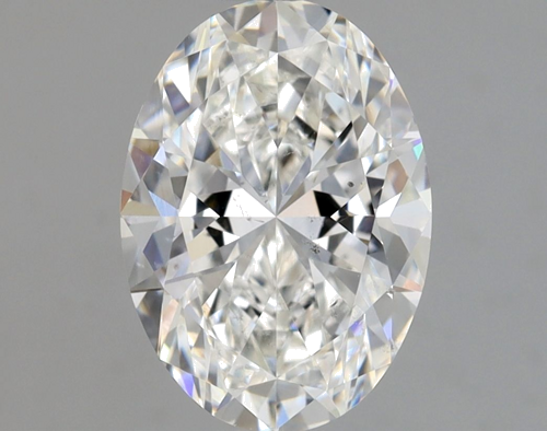 1.01 carat G-SI2 Natūralus Oval Deimantas (1)