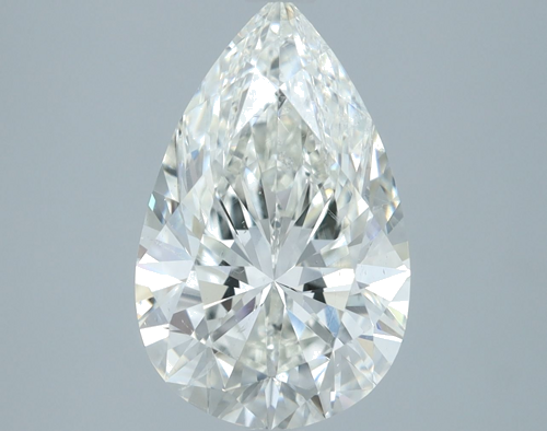 3.01 carat I-SI1 Natūralus Pear Deimantas (1)