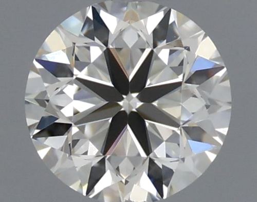 0.45 carat K-IF Very Good cut Natūralus Round Deimantas (1)
