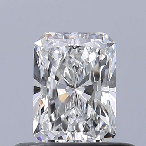 0.42 carat D-VVS1 Natūralus Radiant Deimantas (1)