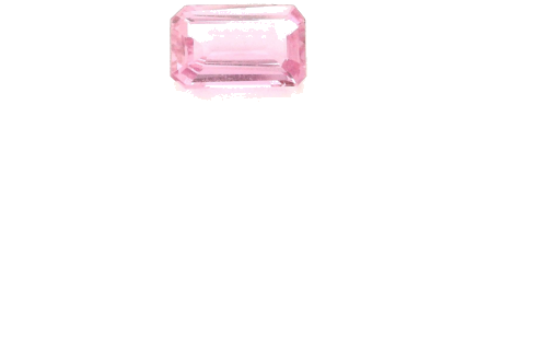 0.58 carat PINK STEP cut Octagonal Safyras (1)