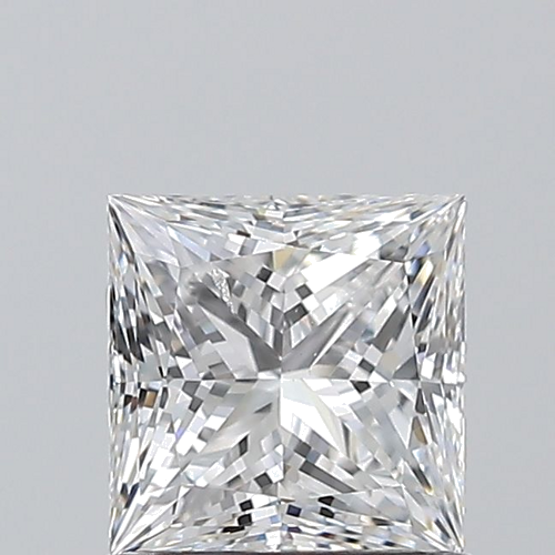 0.9 carat E-SI1 Natūralus Princess Deimantas (1)