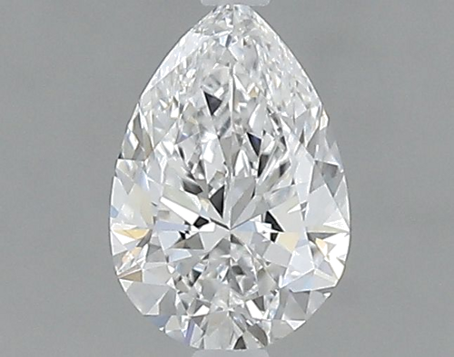 0.5 carat D-VS1 Natūralus Pear Deimantas (1)