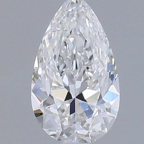 0.32 carat F-VS2 Natūralus Pear Deimantas (1)