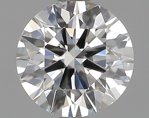0.5 carat F-VVS2 Excellent cut Natūralus Round Deimantas (1)