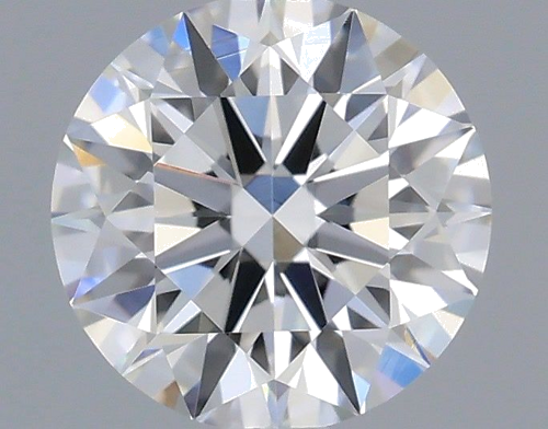 0.5 carat F-VVS2 Excellent cut Natūralus Round Deimantas (1)