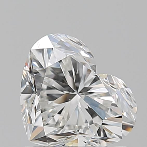 1.01 carat H-VS1 Natūralus Heart Deimantas (1)
